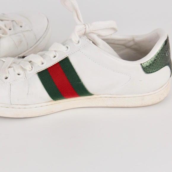 GUCCI ACE EMBROIDERED SNAKE - Picture 4 of 4